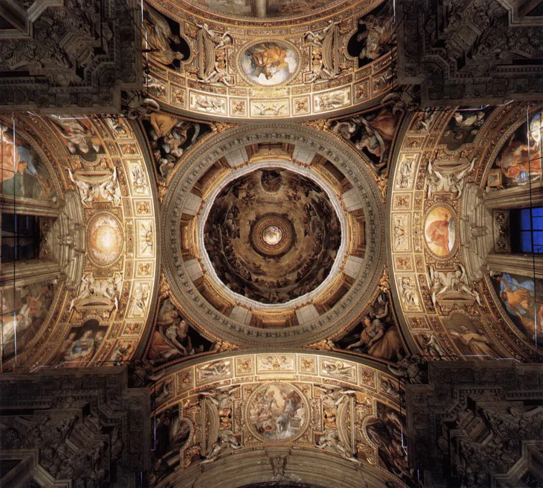 La Cupola della Cappella Paolina - Santa Maria Maggiore, Roma